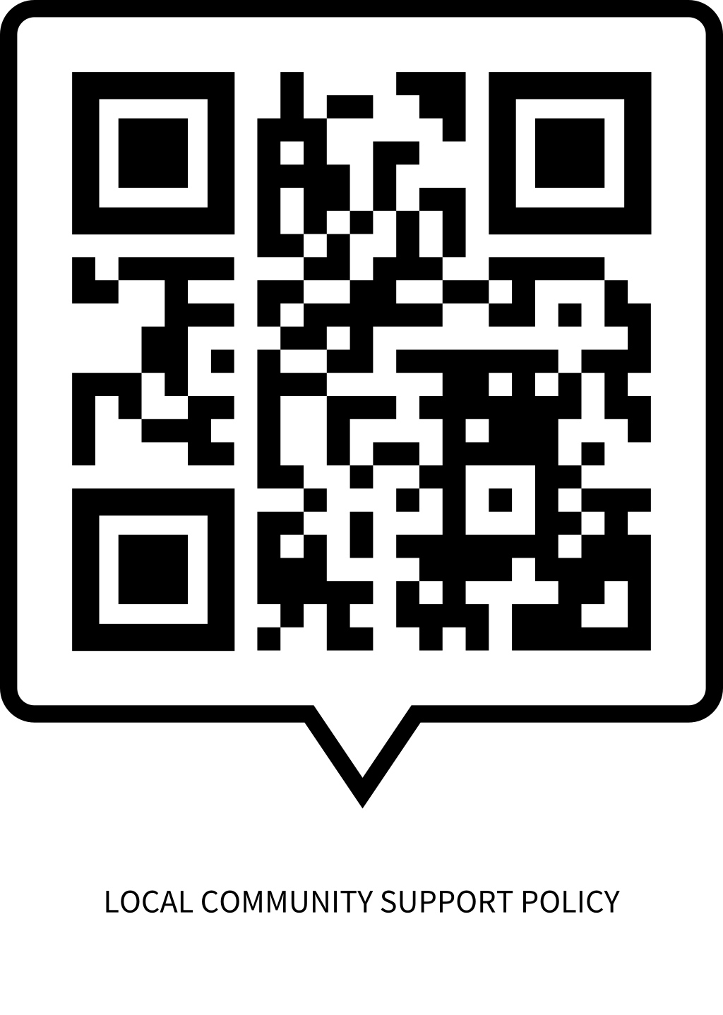 Local Community Support Policy